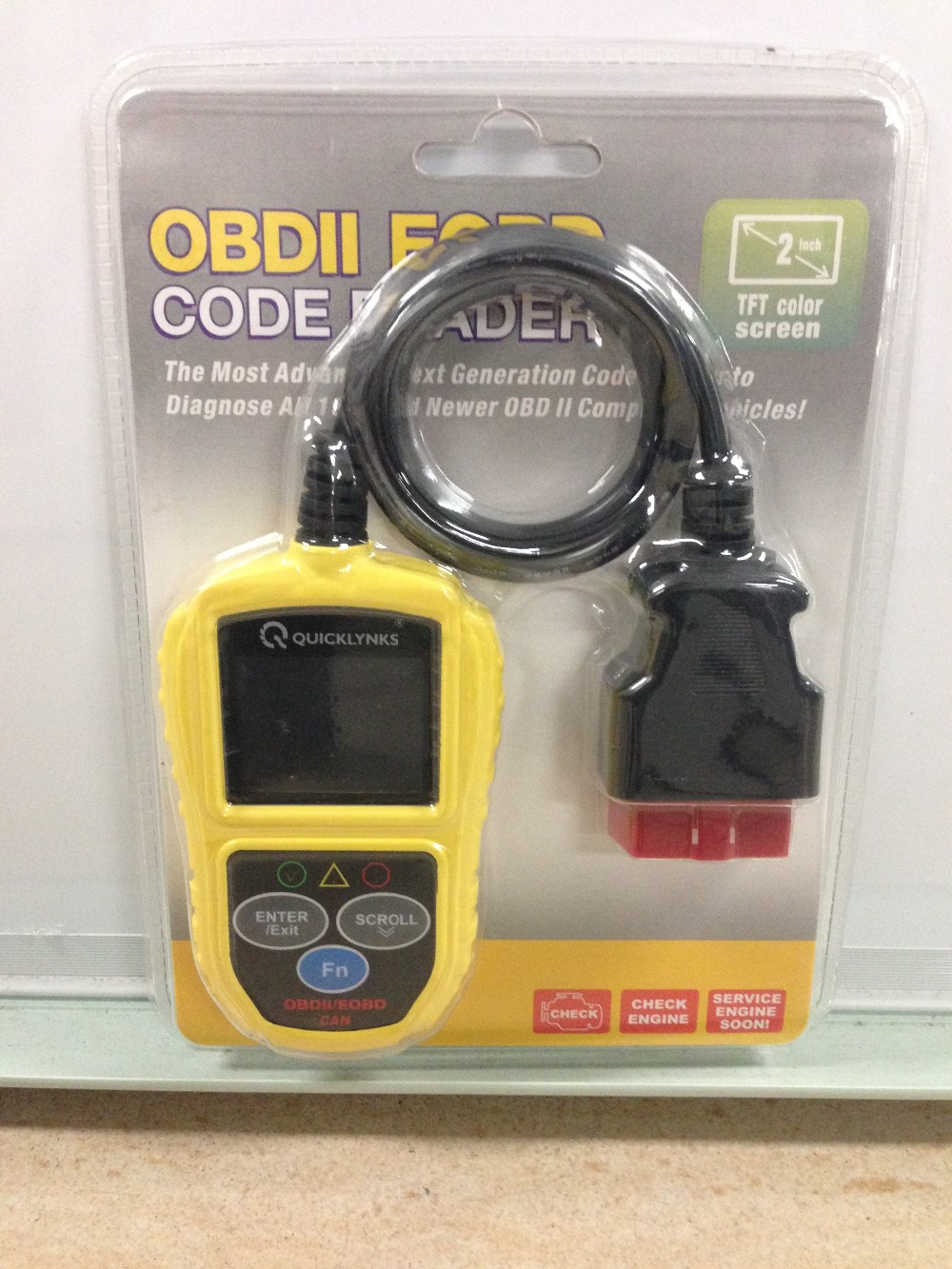 Abs Ecu Controller Obd2 Code Reader Check Engine Tool From Factory