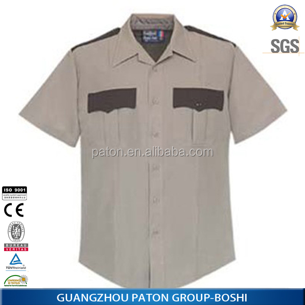 警備員制服の作業服安い、 ホットスタイルの制服、 安い中国工場価格問屋・仕入れ・卸・卸売り
