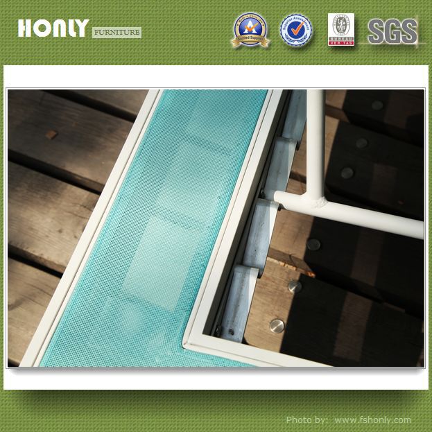 KD anodized aluminum outdoor furniture beach outdoor furniture sunbed