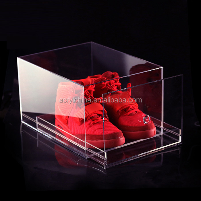 High Quality Pmma/acrylic/plexiglass/clear Perspex Air Jordan Shoe Box