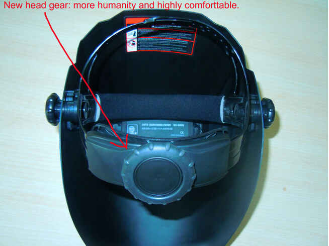 新しいデザイン2014年太陽光発電システムの自動暗くなる溶接のヘルメット溶接のマスク問屋・仕入れ・卸・卸売り