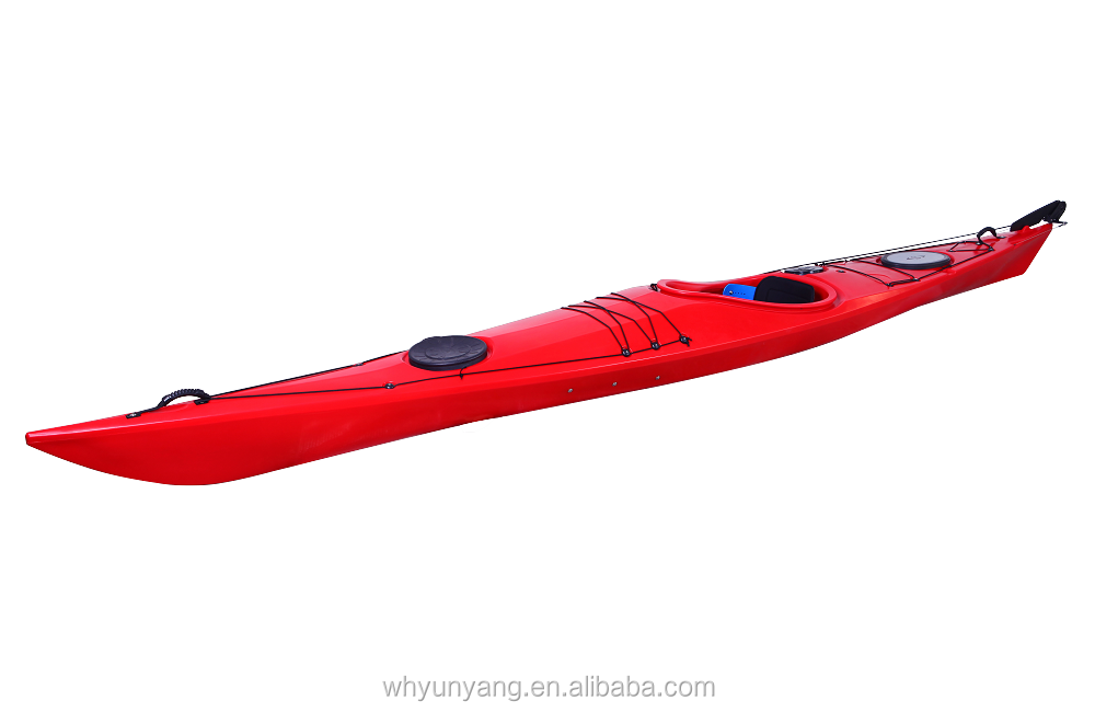 Single Seat Plastic Sea Kayak/ Ocean Kayaks Fishing ...