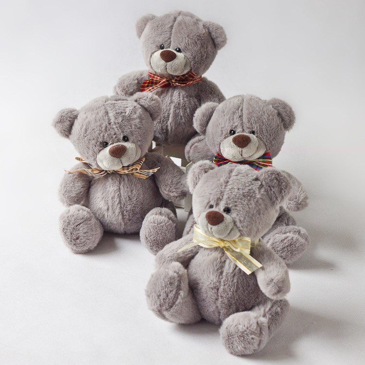 grey bear plush