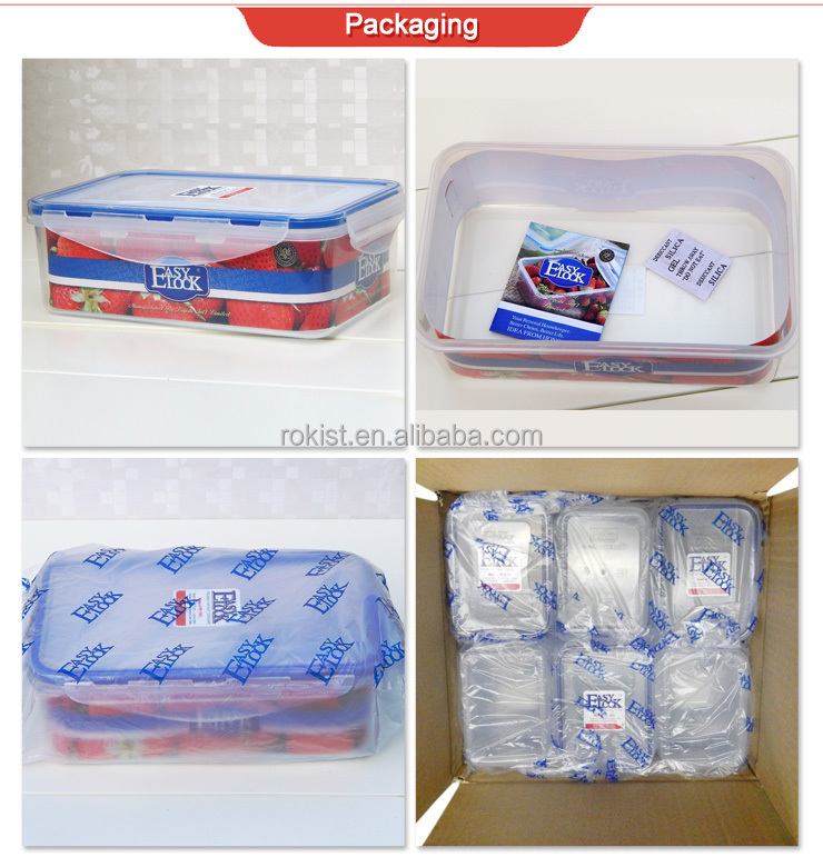中国製造の透明プラスチック製袋クッキーの包装用容器ふた付き仕入れ・メーカー・工場