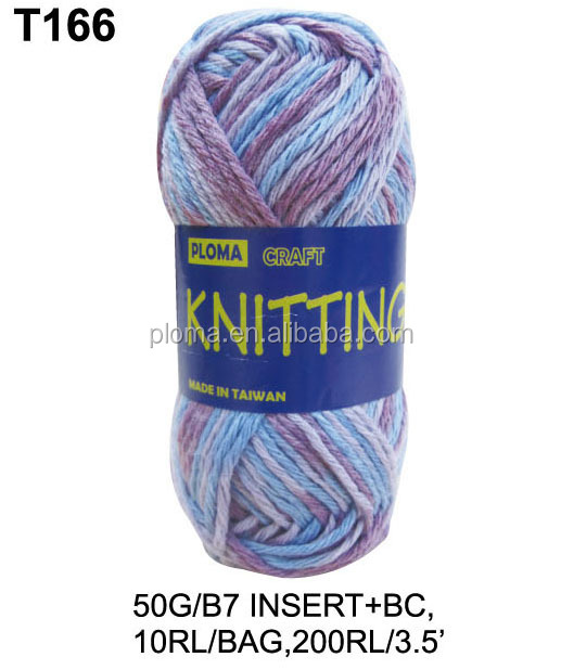 手は編み物工芸品が糸を編みアクリル糸仕入れ・メーカー・工場