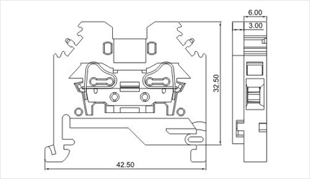 三河dinレールターミナルブロックコネクタの製造仕入れ・メーカー・工場