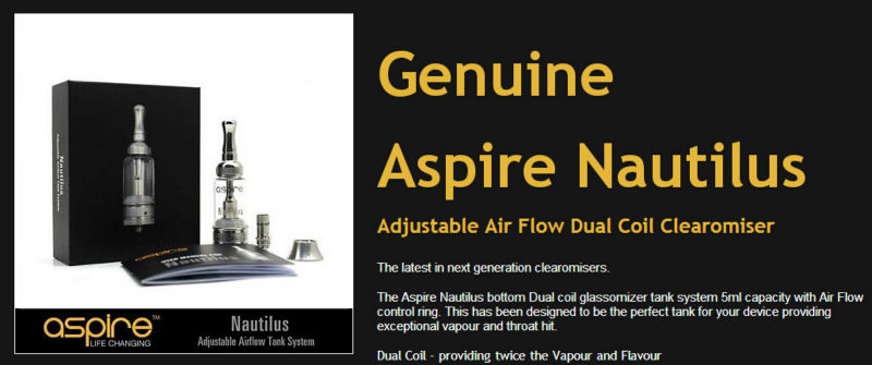 2014 Newest Best Price Cloutank BDC Clearomizer Genuine Airflow adjustable Aspire Nautilus