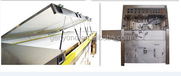 automatice chocolate enrobing machine for wefar/bar /biscuit/cake