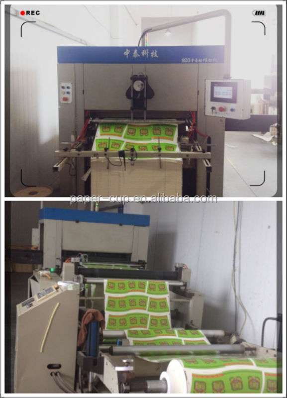 paper cup fan,double PE coating,flexo printing, food grade, no smell, 160gsm-350gsm,leading manufact