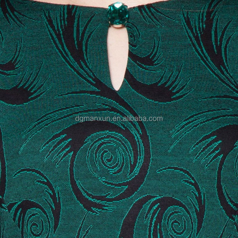 green printed peplum mermaid baju kurung new arrival beautiful malaysia baju kurung