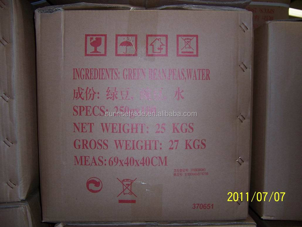 HACCP Certificated Dried Type Longkou Green Mung Bean Vermicelli