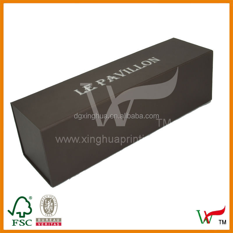 Wine box with magnet / sticker closure /SHIPPING FLAT