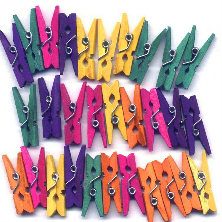 2.5mm wooden clothes pegs( normal color)