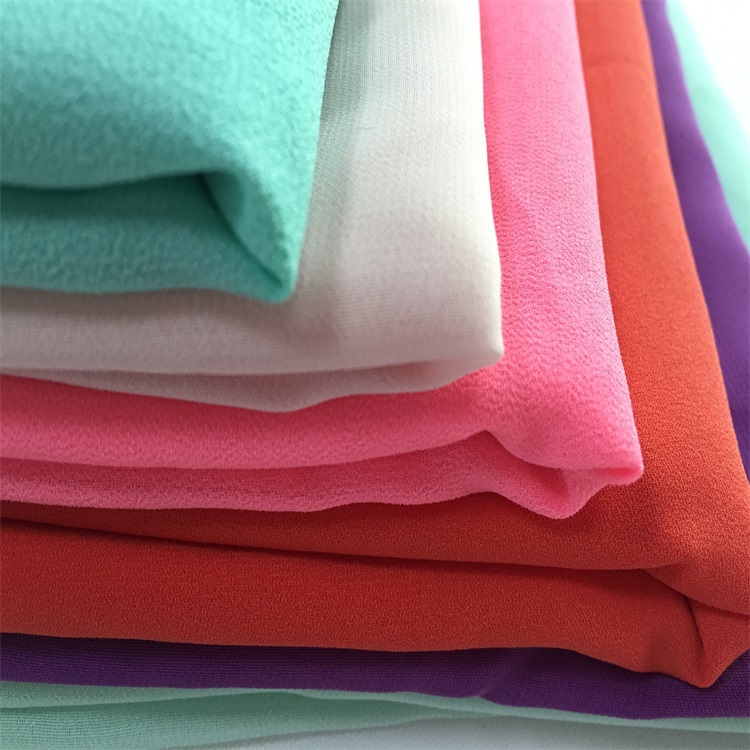 Polyester Plain Dyed Bulk Cheap Chiffon Fabric For Maxi Dress Buy