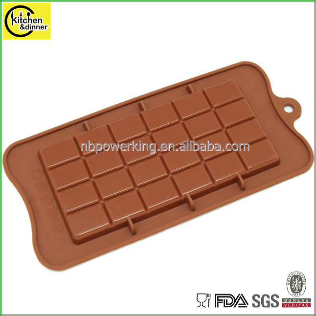 Break-Apart Chocolate Bar Silicone Mold