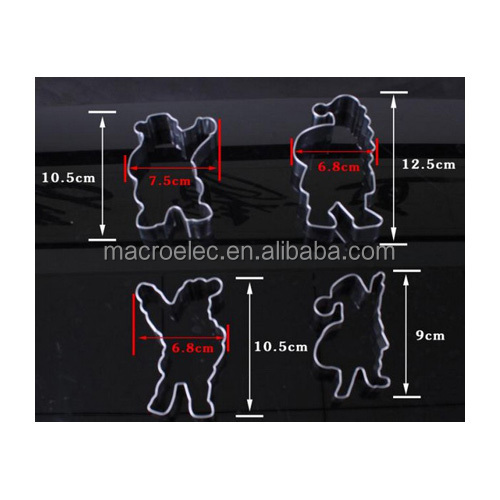 クリスマス父ステンレス鋼のクッキーカッターセット問屋・仕入れ・卸・卸売り