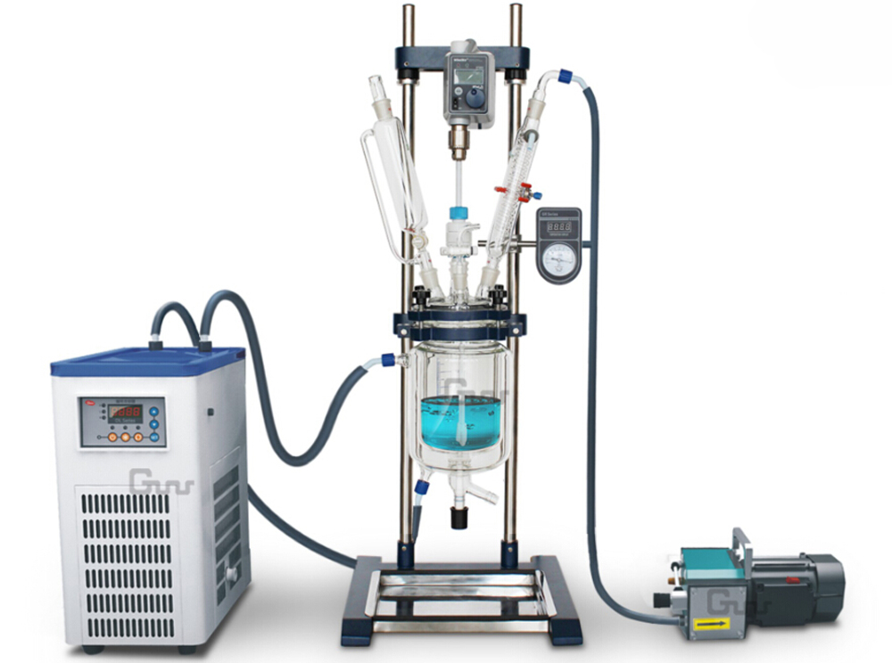 Pilot Scale/Lab Scale Thermal Jacketed Bioreactor Price 1L/2L/3L/5L/10L