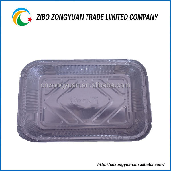 10"*5 7/8"*2 7/8" 1500ml Disposable Food Aluminum Foil Container
