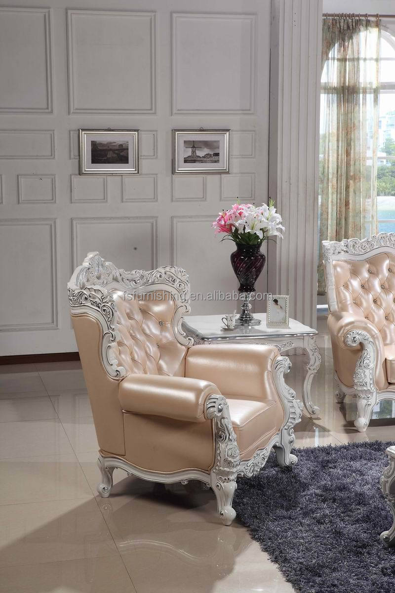 Kb075 reine elizabeth royal rose cuir blanc bois sculpté cristal ...