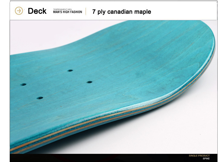 カナダの卸売7プライ市隠者プロメープルブランクスケートボードデッキ木材仕入れ・メーカー・工場