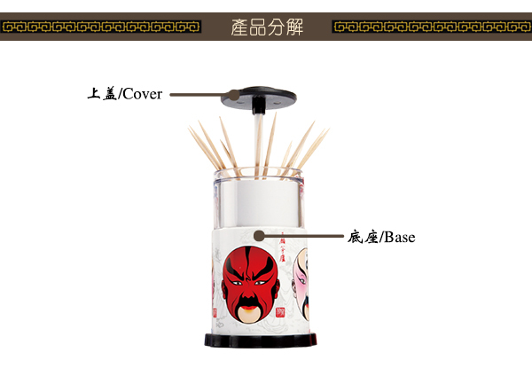中国ノベルティギフトd457-sg家庭用食器類自動プラスチックつまようじの容器仕入れ・メーカー・工場