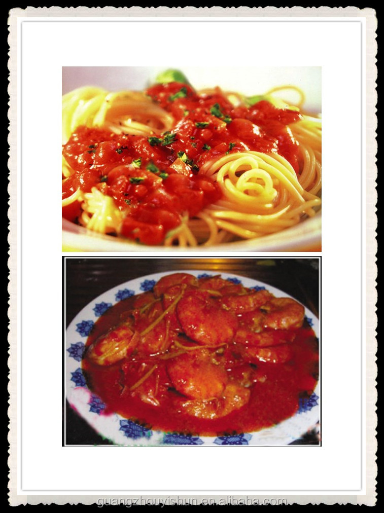 tomato paste in cans