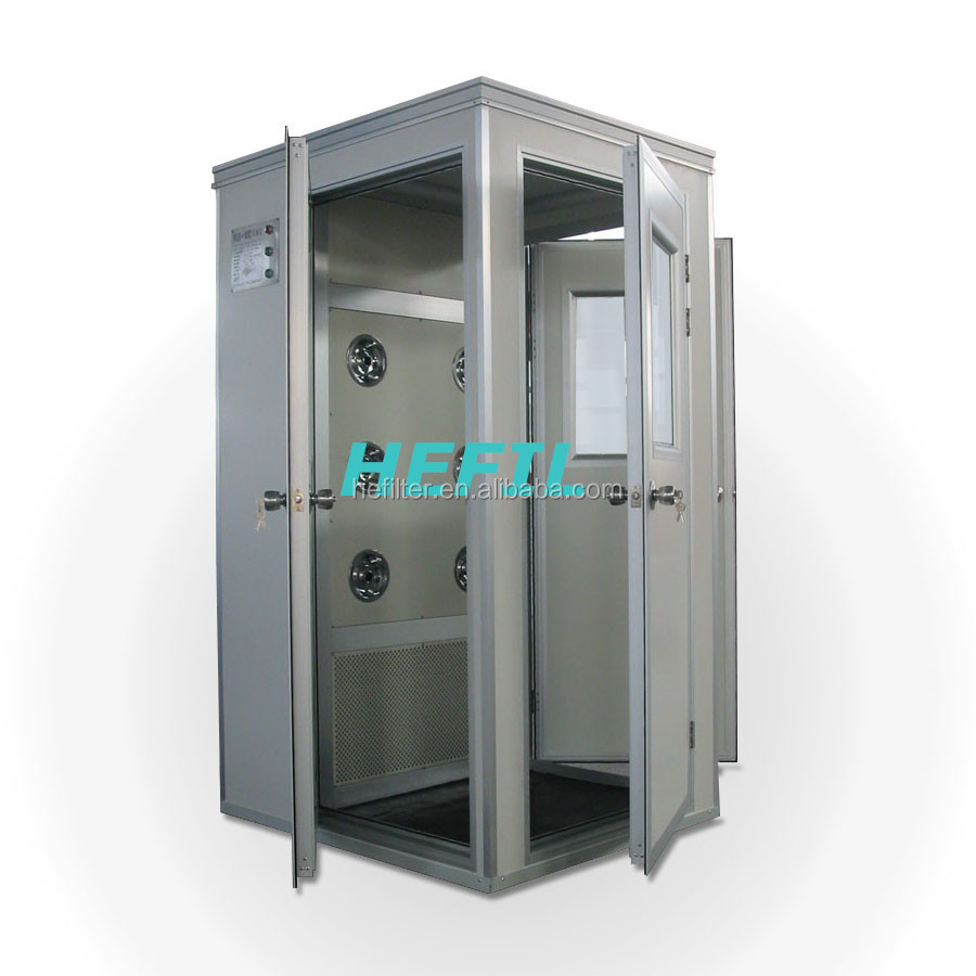 クリーンルーム機器業界2- スピードの風の高圧空気シャワー室( 電子メール: filter01@hefil。 com)仕入れ・メーカー・工場