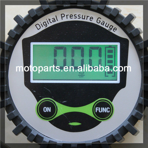 Air pressure measuring pressure go kart tire inflator gun
