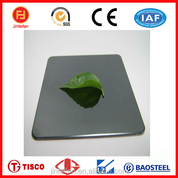 201 titanium red wine mirror stainless steel sheet