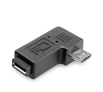 Usb2.0マイクロbオスマイクロb左90度のアダプタメスコネクタ仕入れ・メーカー・工場