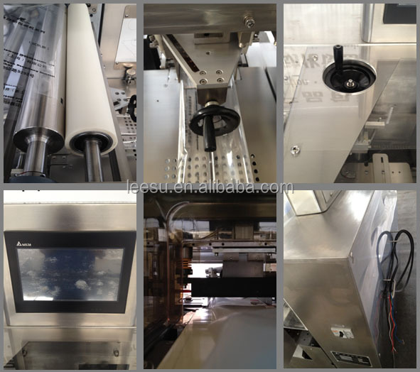 SGM080-3A-P/T Horizontal Flow Automatic Pillow Lollipop Candy Packaging Machinery