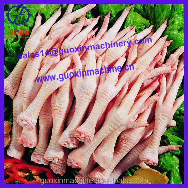 High efficient chicken feet machine with beautiful design