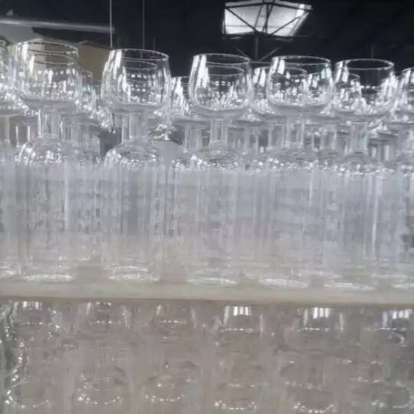 Oem ラウンド サークル クリスタル クリア ガラス ディナー布リング ホルダー仕入れ・メーカー・工場