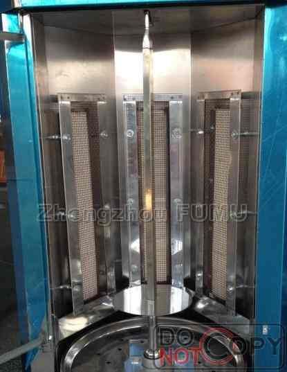 Practical and affordable electric doner kebab machine