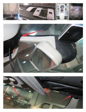 HD1080P One Len Car Camera Recorder Car Driving Video Recorder G-sensor Special For Landrover And Jaguar