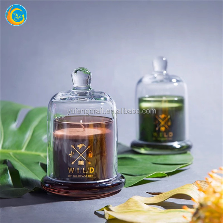 Customized Scented Candle In Glass Jar Buy Glass Bell Jars Wholesale