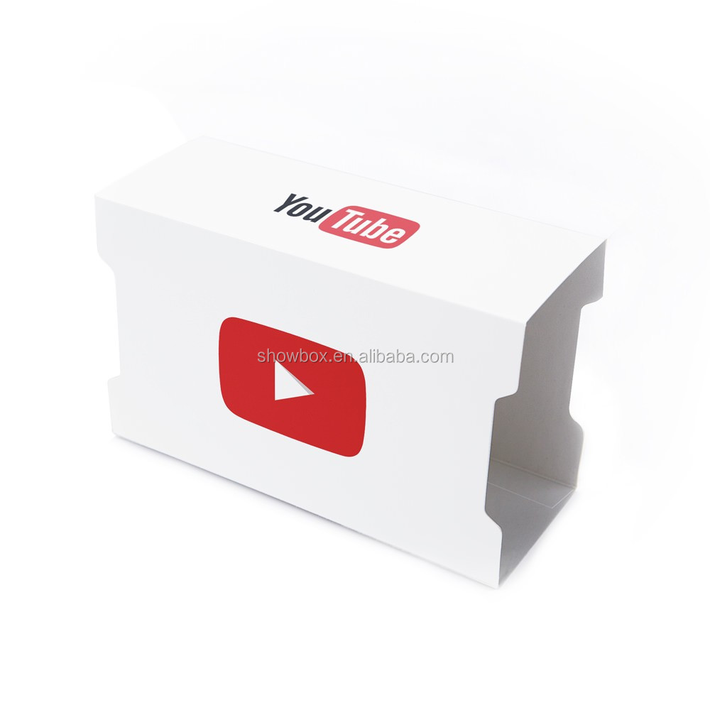 Christmas gift custom logo google cardboard VR 3D virtual reality headset (3).jpg