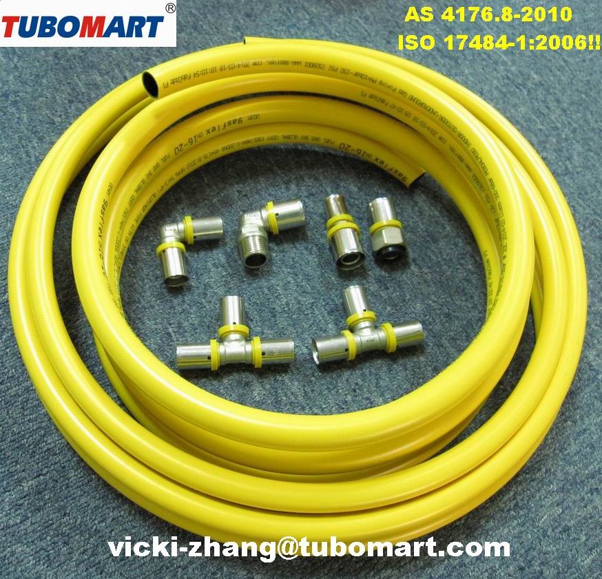 Pe Al Pe Composite Pipe For Gas Pipe Orange Buy Pe Sdr11 Gas Pipe,Pex Al Pex Pipe For Natural