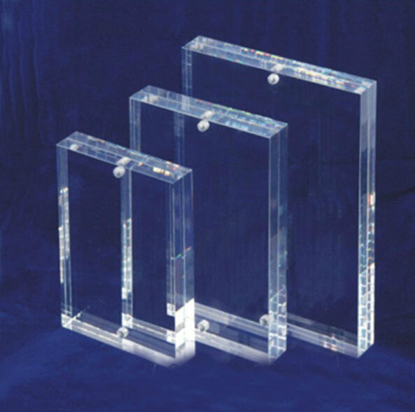 Hot sales clear acrylic photo frame cube wholesale