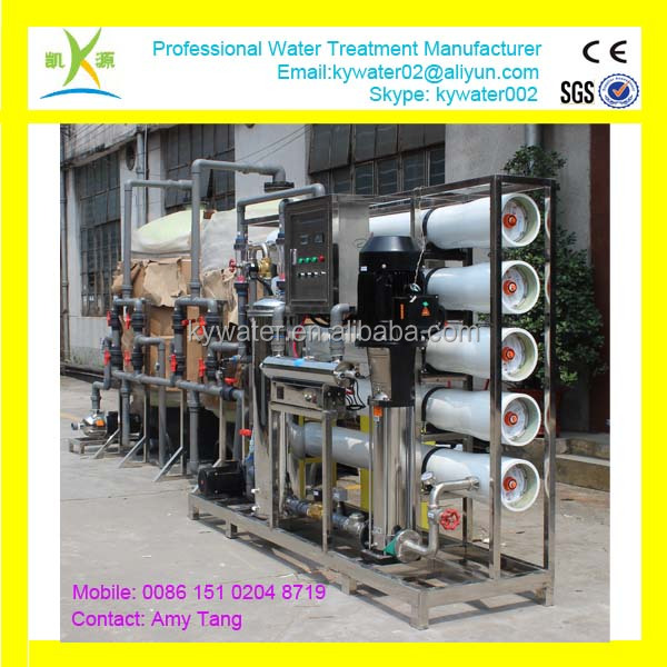 CE, ISO Approved 10,000 L/H drinking water processing machine