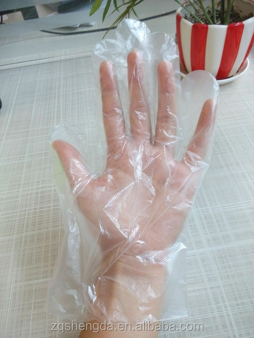 中国仕入造られて/透明の大きな手手袋シングルユースの手袋安い使い捨て手袋マシン作りに美容院問屋・仕入れ・卸・卸売り