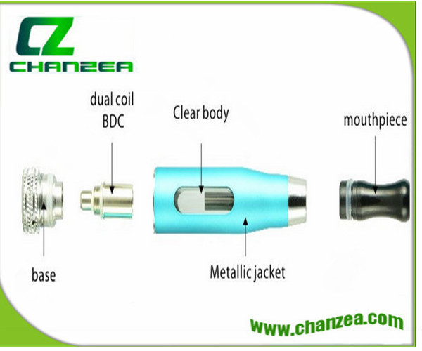 bdc clearomizer e cigarette 3 ml atomizer beautiful et-s bdc