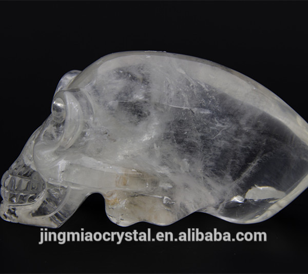 新しいファッションデザイン2015結晶石英の頭蓋骨の彫刻のホリデーギフト用の使用問屋・仕入れ・卸・卸売り