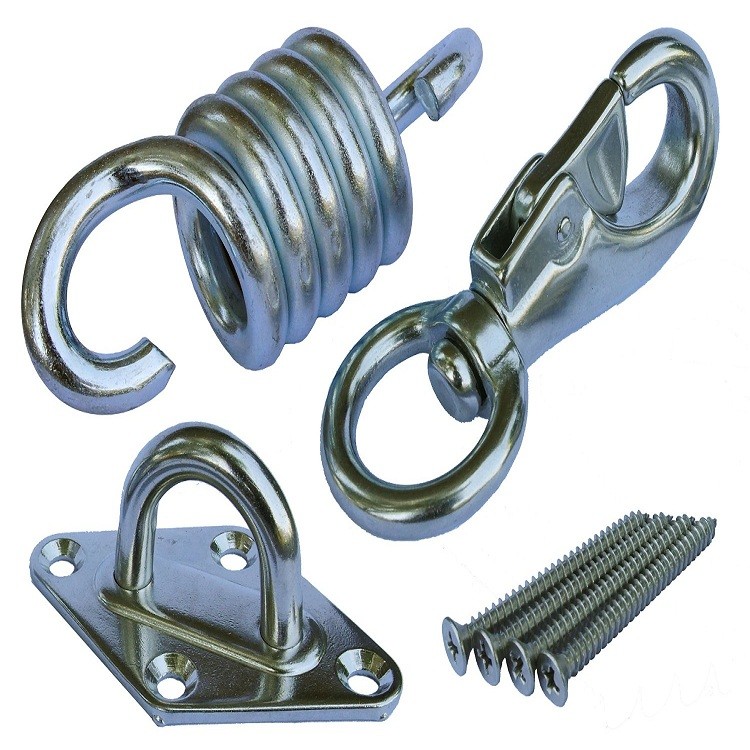 Hammock Chair Ultimate Hanging Kit Stainless Steel 500 Lb Capacity