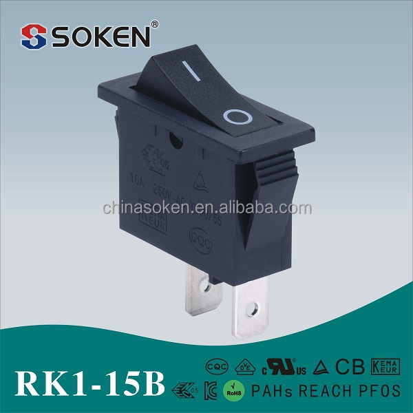 SOKEN SPST/SPDT ON-OFF/ON-ON 家電機器用 125V/250V ロッカスイッチ仕入れ・メーカー・工場