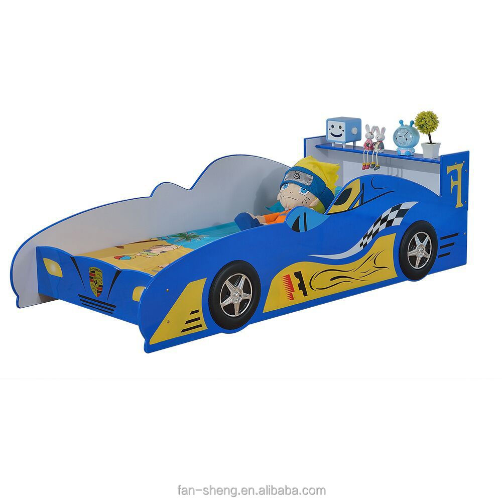 Fansheng fabriek prijs kinderen/kinderen f1 raceauto bed voor de ... Kast bedden voor kinderen