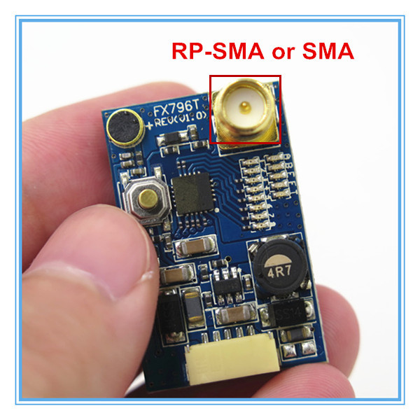 Fpv用小型軽量レーサーfxt7.3g5.8ghz25mwracebandvtxfx796tたてつけアンテナコネクタ仕入れ・メーカー・工場