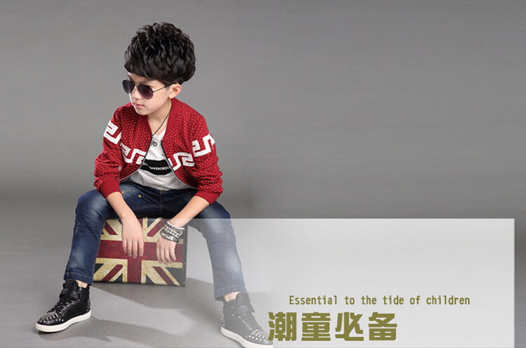 新しいスタイルの中国工場男の子のための純粋な綿刺繍ジャケット仕入れ・メーカー・工場