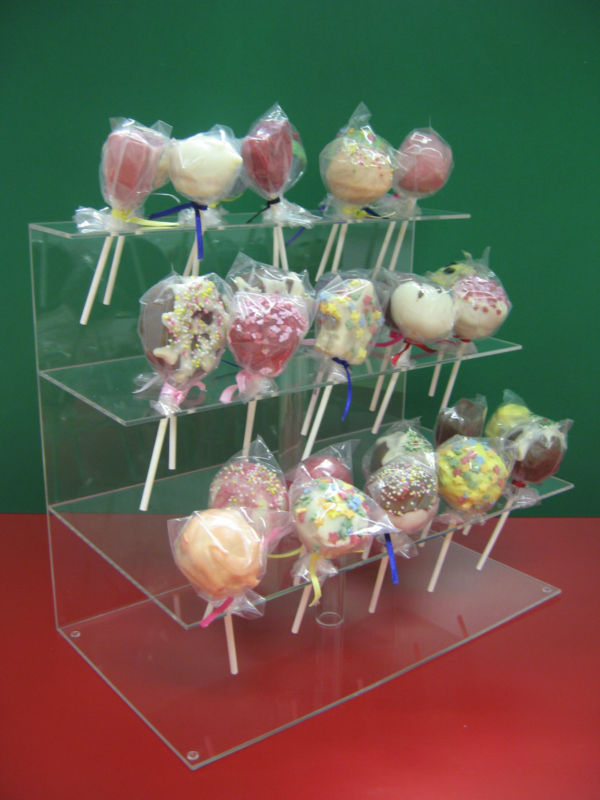 Handmade lollipop display