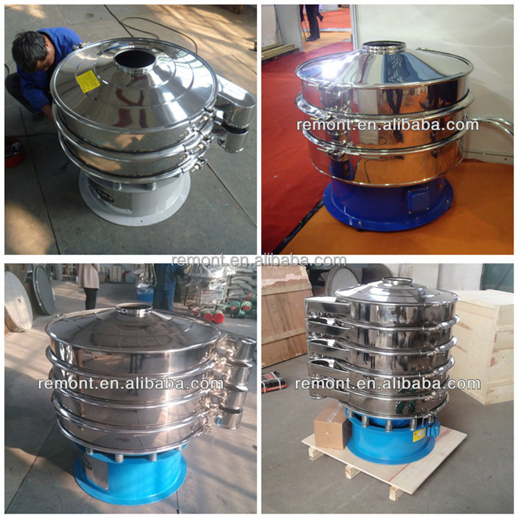 High-tech move easily rotary sifter screen machine for desiccated coconut